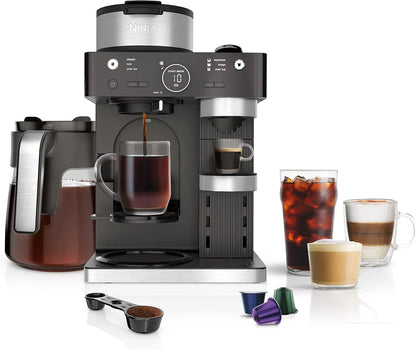 Ninja Espresso And Coffee Maker And Barista System, 3 Espresso Brew Styles