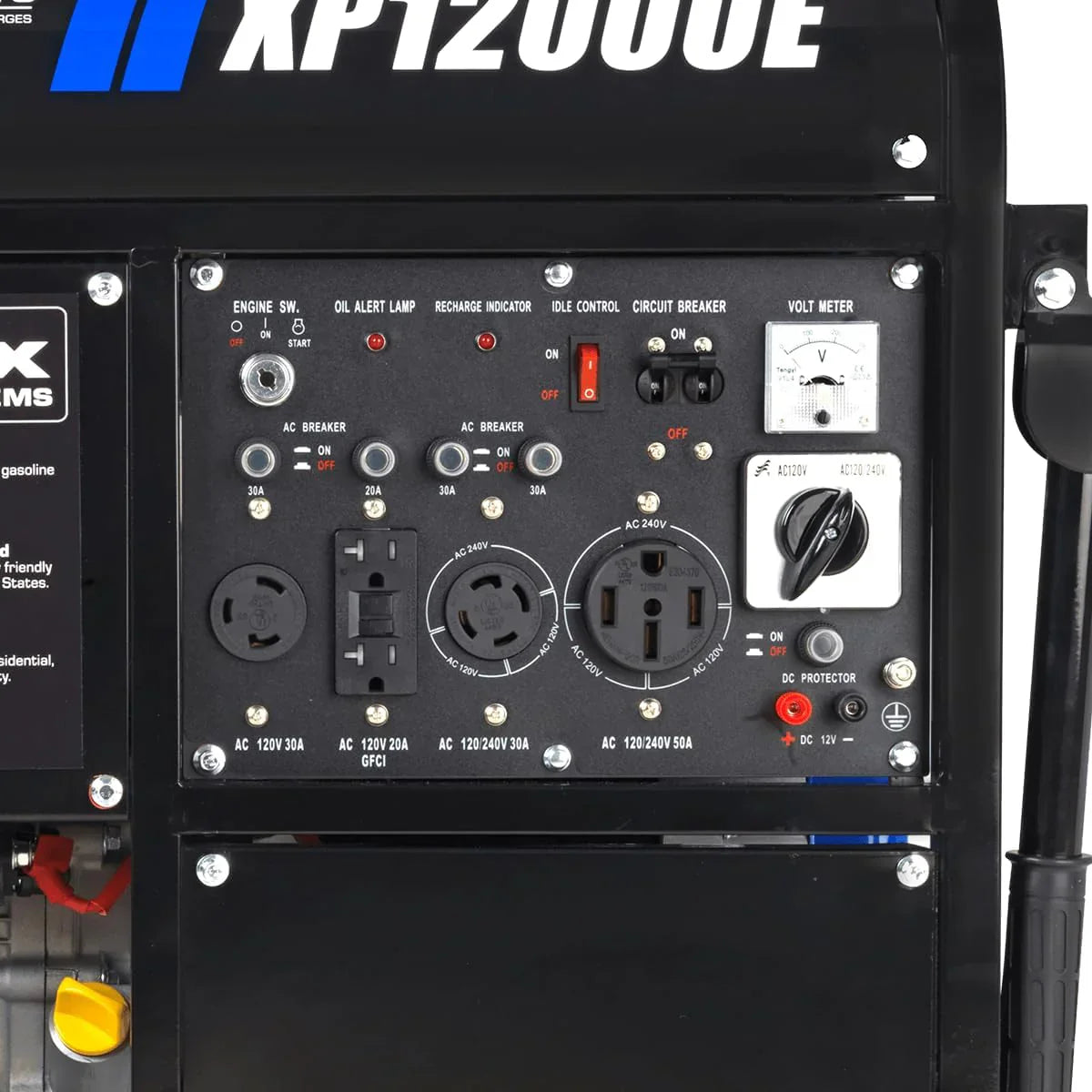 13,000-Watt Dual Fuel Portable Generator- Gas And Propane, Electric Start, Whole Home Backup Power, Transfer Switch Ready, RV And Emergency Ready