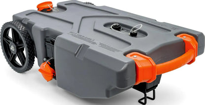 Heavy Duty 28 Gallon Portable RV Waste Holding Tank With Hose And Accessories Leak Free And Odorless RV Tote Tank, 39004