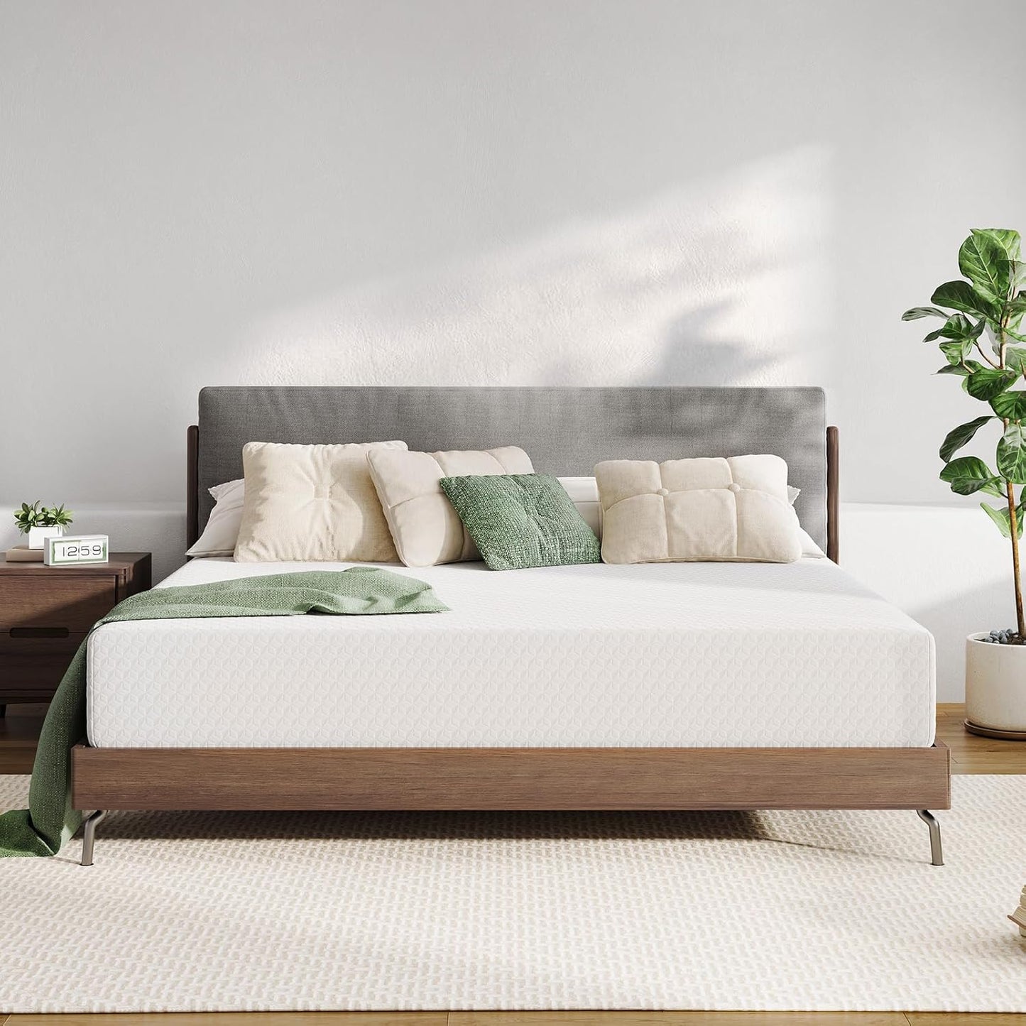 Novilla Twin Size Mattress, 10 In. Memory Foam Mattress Twin For Balanced Support And Pressure Relief, Cooling Comfort For Nightlong Refreshment