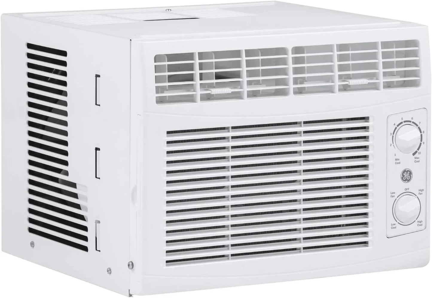 GE Window Air Conditioner Unit, 5,000 BTU For Small Rooms Up To 150 Sq. Ft