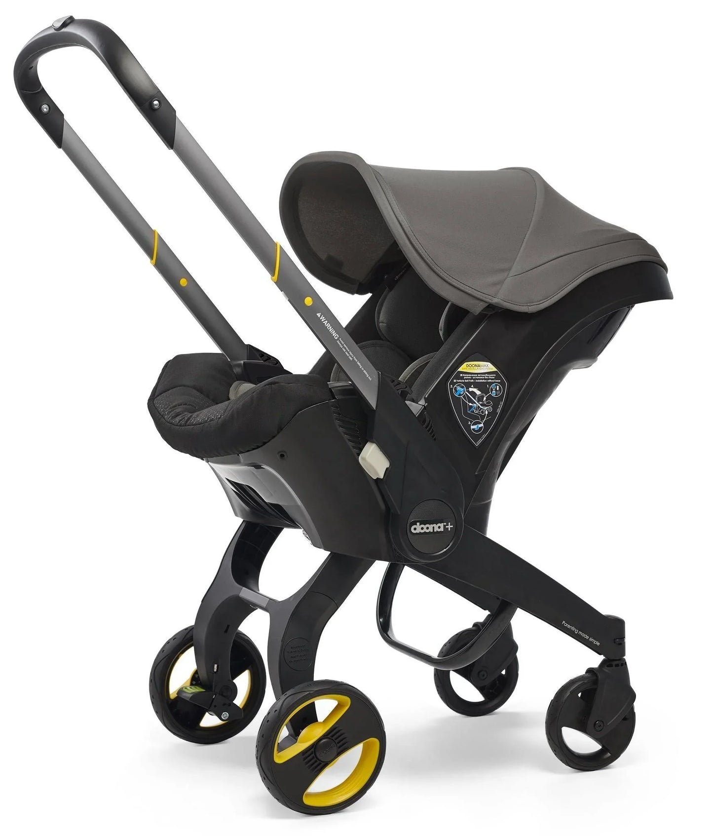 Doona Infant Car Seat u0026 Stroller- Grey Hound