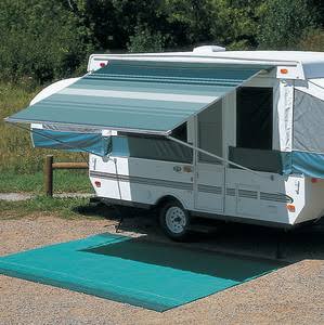 Carefree 981188C00 Campout Vinyl Bag Awning Teal 3.0m 9 Ft.-10 In