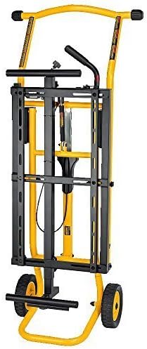 Miter Saw Stand With Wheels, DWX726 Yellow