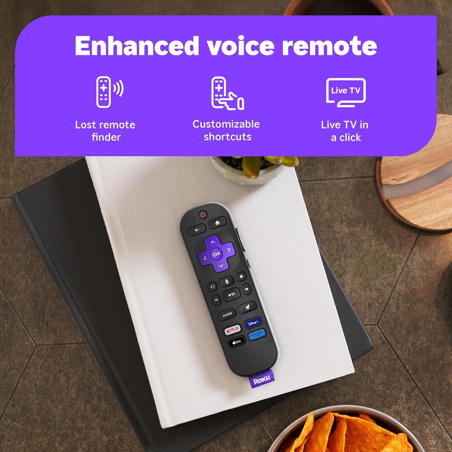 Roku 50 In. Select Series 4K HDR Smart TV With Voice Remote