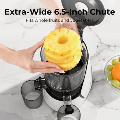 EanOruus Juicer Machines, 3-in-1 Cold Press Juicer With Extra Large Chute 100 Oz Large Capacity
