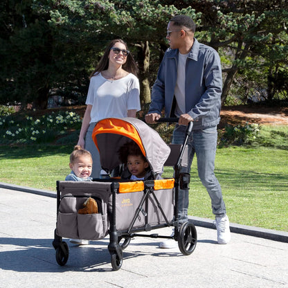 Jeep Sport All-Terrain Stroller Wagon By Delta Children Includes Canopy Parent Organizer