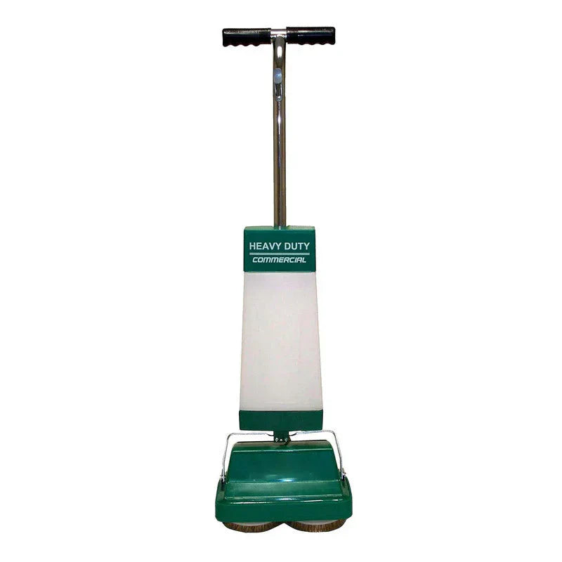 BGFS5000 Portable Floor Scrubber And Polisher, 12 In. Cleaning Path, 4.2 Amp Motor, White/Green