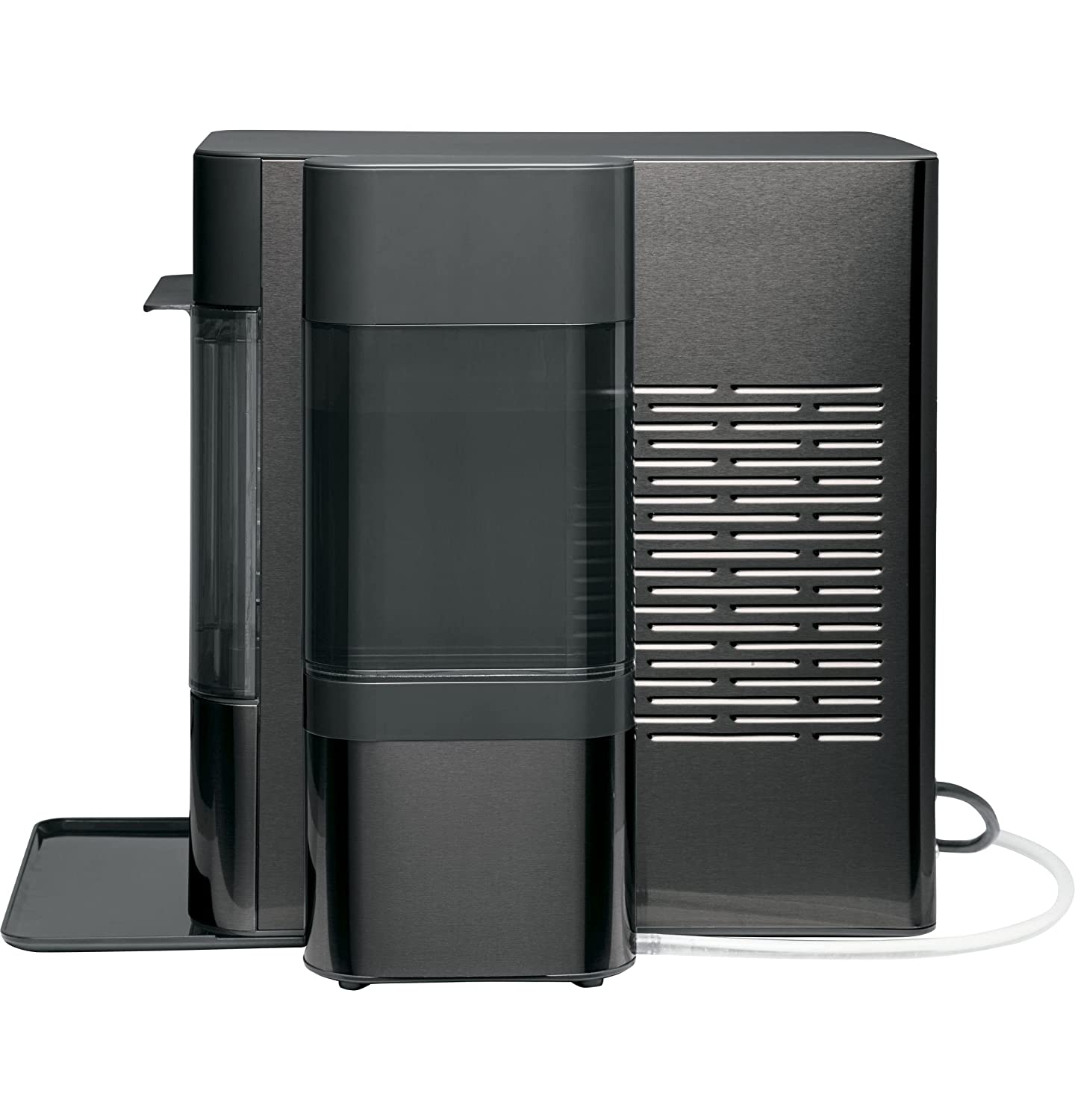 GE Profile Opal 2.0, Countertop Nugget Ice Maker, Ice Machine With WiFi Connectivity, Smart Home Kitchen Essentials, Black Stainless