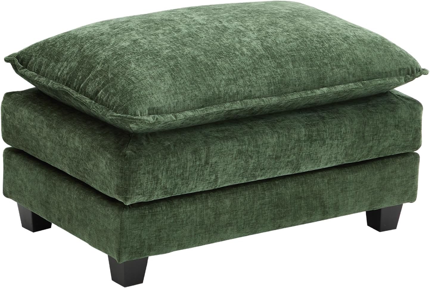 Ihanherry 146 In. U-Shaped Modern Sofa Modular Sectional Cloud Couch With 2 Ottoman