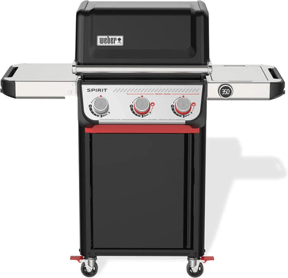 Weber Spirit E-325 Liquid Propane Gas Grill For Outdoor Cooking And Bbq, 3 Burners