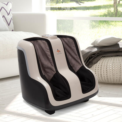 Reflex Sol Foot And Calf Massager w/Heat- Plantar Fasciitis Relief Plus Circulation Plus Shiatsu Deep Kneading Plus Vibrating For Stress Plus