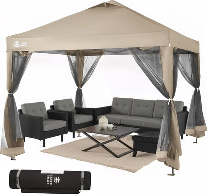 Crown Shades 13x13 Pop Up Gazebo, Canopy Tent