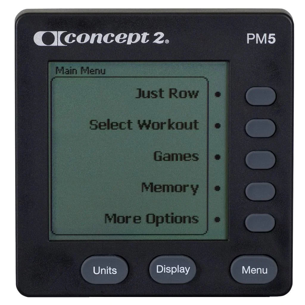 Concept2 Model D Indoor Rowing Machine With PM5 Display Light- Gray