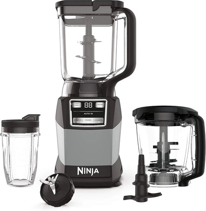 Ninja Blender Compact Kitchen System For Smoothies, Doughs, And Frozen Drinks With Auto-IQ, 72 Oz Blender Jar