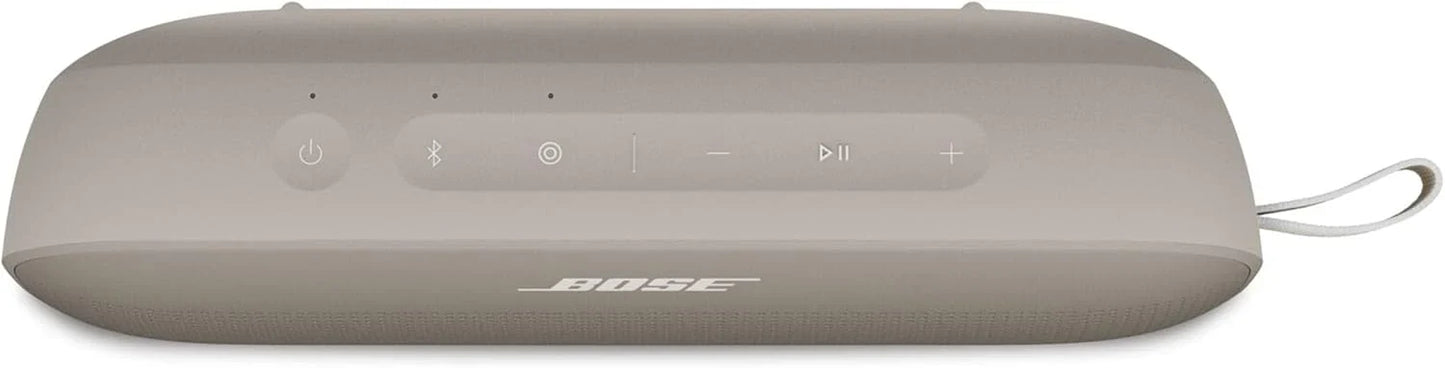 Bose SoundLink Flex Portable Bluetooth Speaker, 2nd Gen, Portable Outdoor Speaker With Hi-Fi Audio, Up To 12 Hours Battery Life