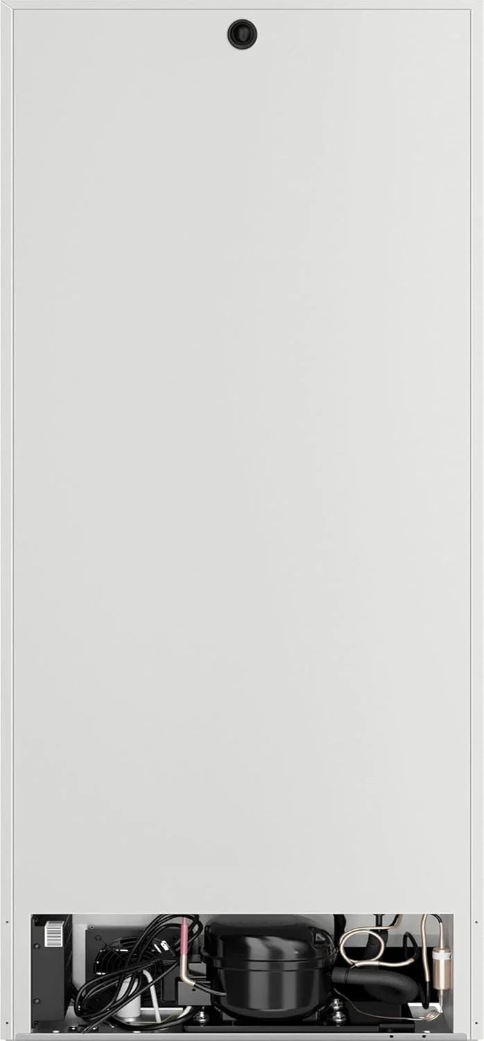 22 In. Wide 10.1 Cu. Ft. Commercial Beverage Merchandiser, Stainless Steel, Temp Alarm, Reversible Door