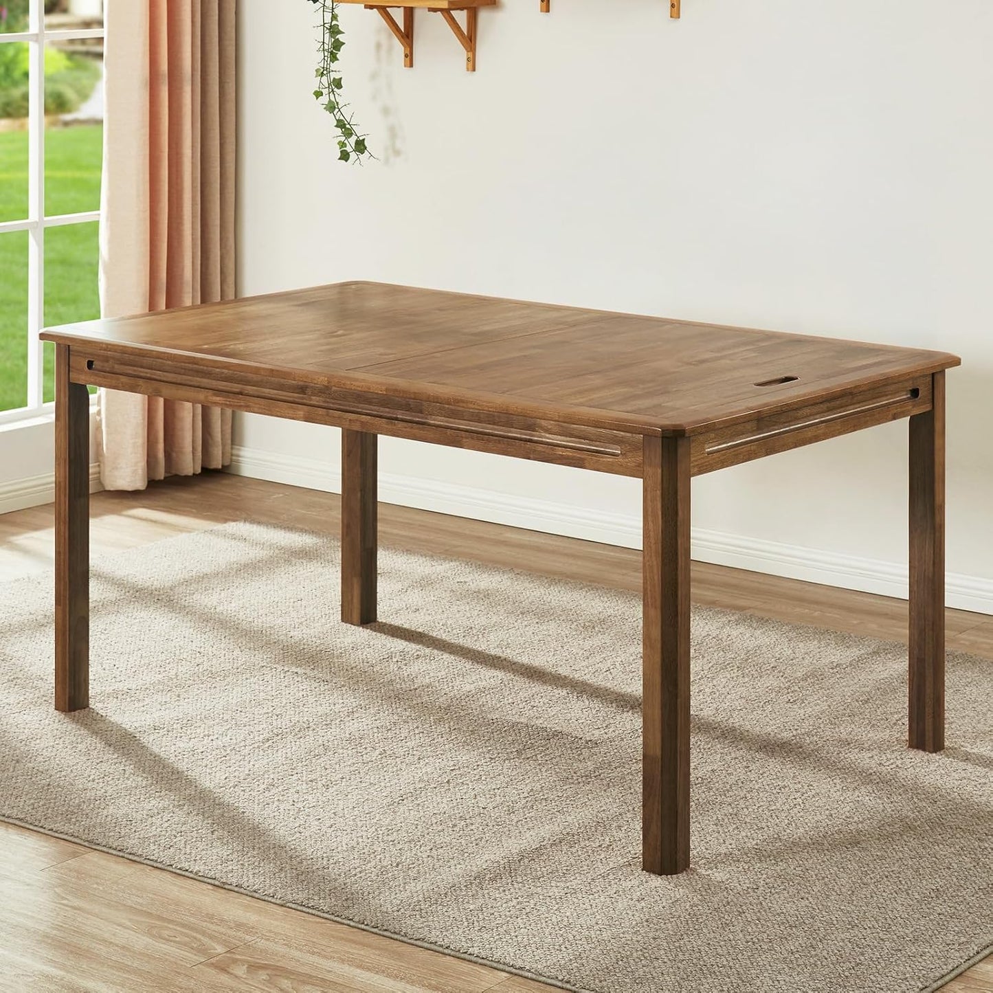 Board Game Table With Removable Top, Seats 4, 6, 57 In. x 33 In. Play Area