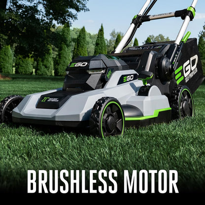 Ego Power Plus LM2102SP-A 21-Inch 56-Volt Lithium-Ion Self-Propelled Cordless Lawn Mower, 2 4.0Ah Battery And Rapid Charger Included