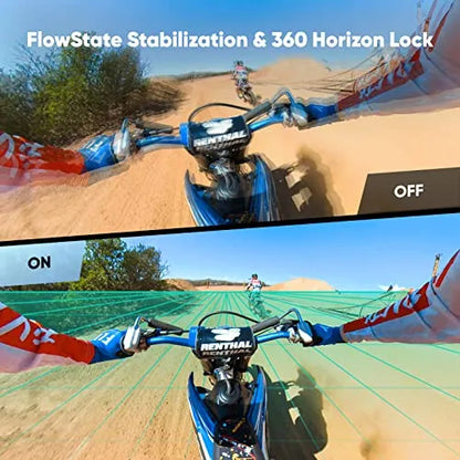 Insta360 X3 Motorcycle Kit- Waterproof 360 Action Camera With 1/2 In. 48MP Sensors