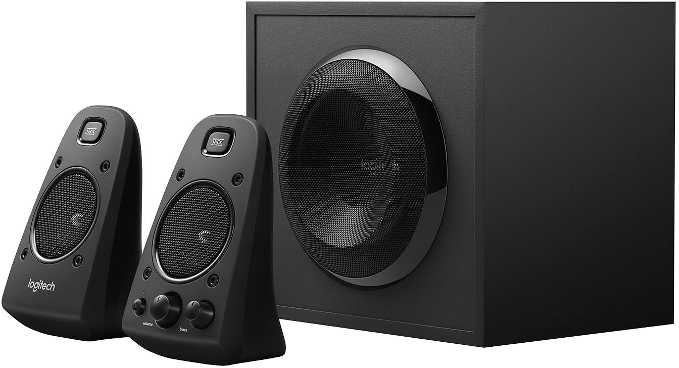 Logitech, Z623 2.1 Speaker System, 3 Piece, Black