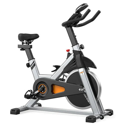 Indoor Cycling Bike Brake Pad/Magnetic Stationary Bike- Cycle Bike With Tablet Mount And Comfortable Seat Cushion