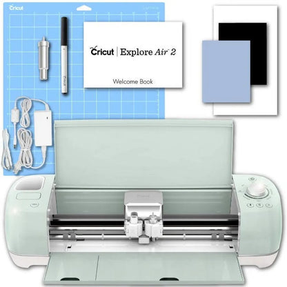 Cricut Explore Air 2 Machine Bundle Beginner Guide, Tool Kit, Vinyl Pack, Designs And Project Inspiration