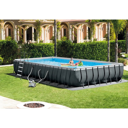 32' x 16' x 52 In. Rectangular Ultra Xtr Frame Swimming Pool w/Pump