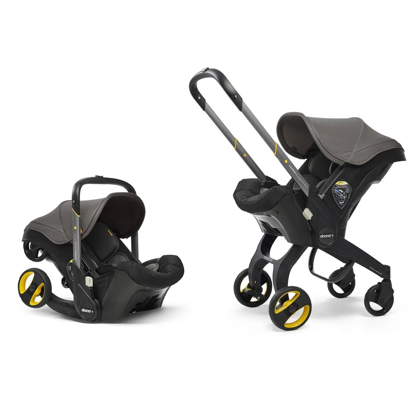 Doona Infant Car Seat u0026 Stroller- Grey Hound