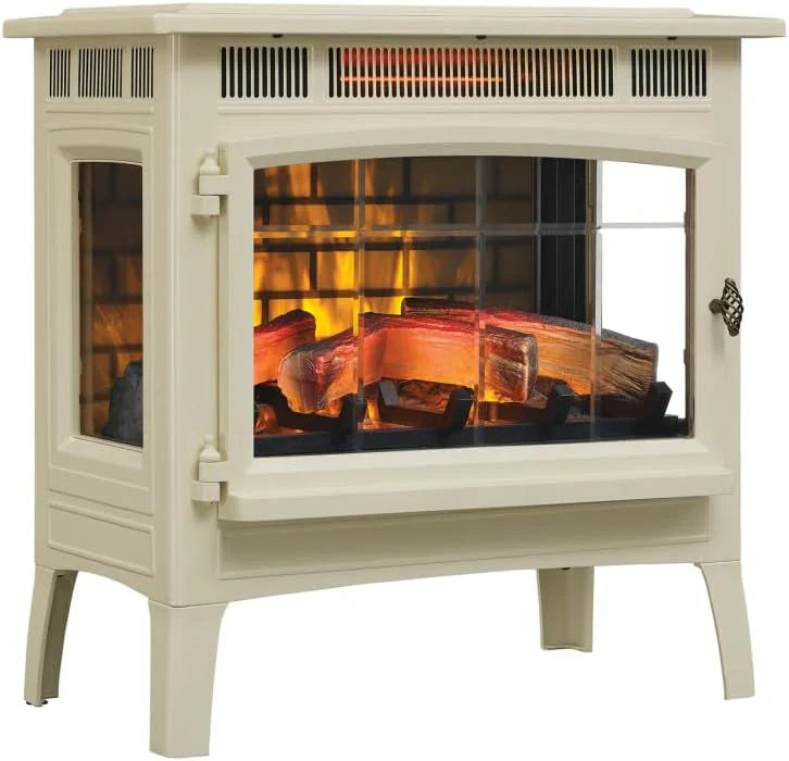 Duraflame Freestanding Electric Fireplace Stove Heater With 3D Flame Effect
