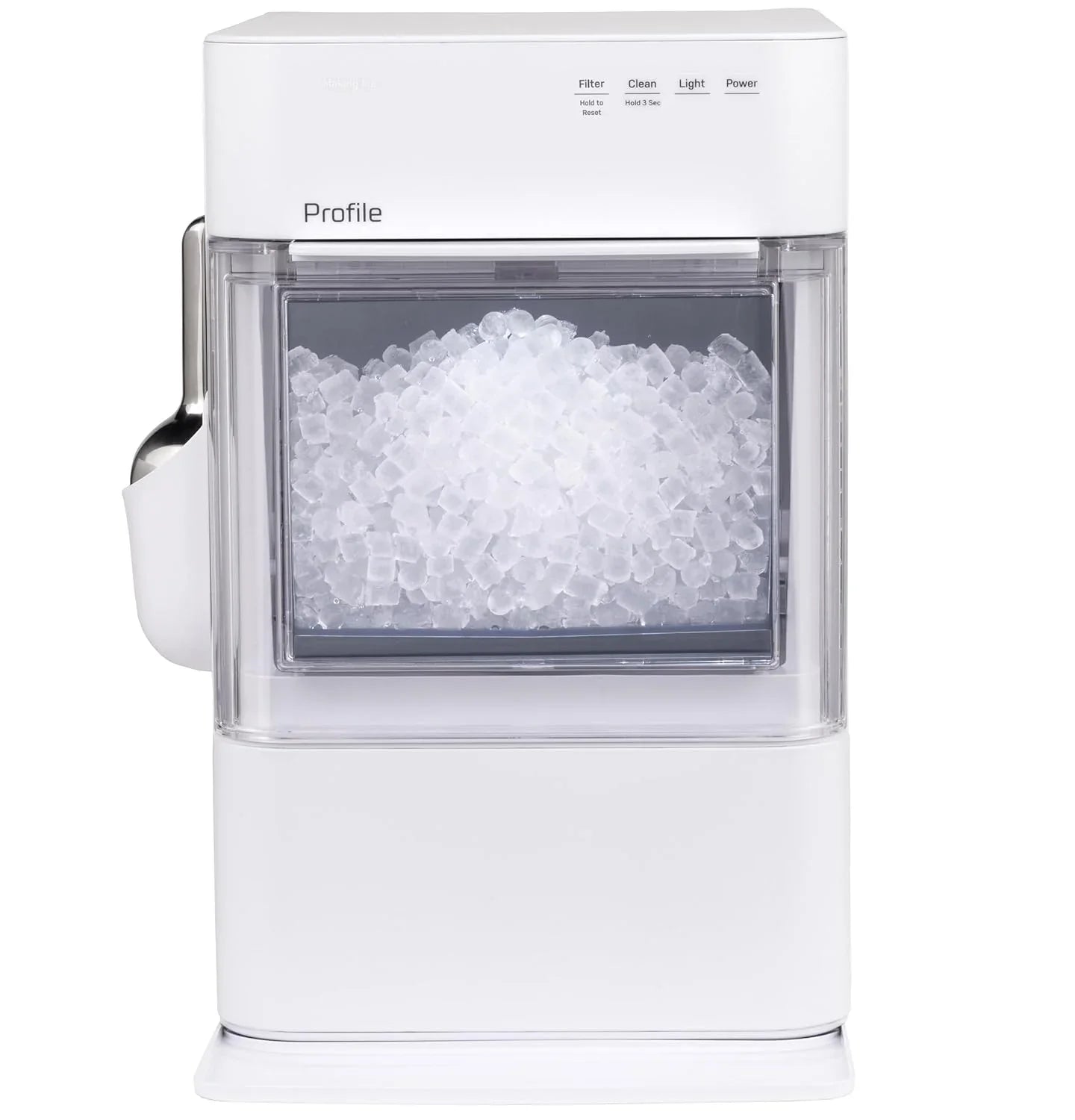 GE Profile Opal 2.0 Ultra Nugget Ice Maker With Scale Inhibiting Filter, Scoop Included, 38 Lbs In 24 Hours