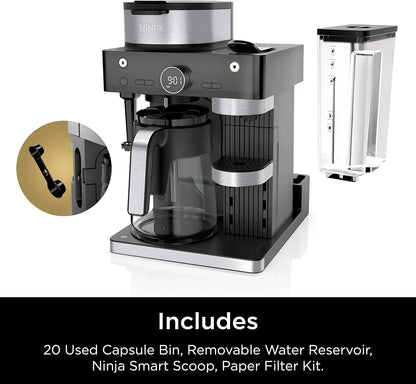 Ninja Espresso And Coffee Maker And Barista System, 3 Espresso Brew Styles
