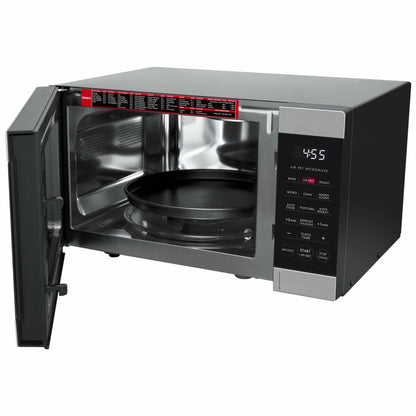 Galanz 3-in-1 Air Fry Microwave Oven, 0.9 Cu. Ft., 900W, Stainless Steel, Convection And Air Fry Technology