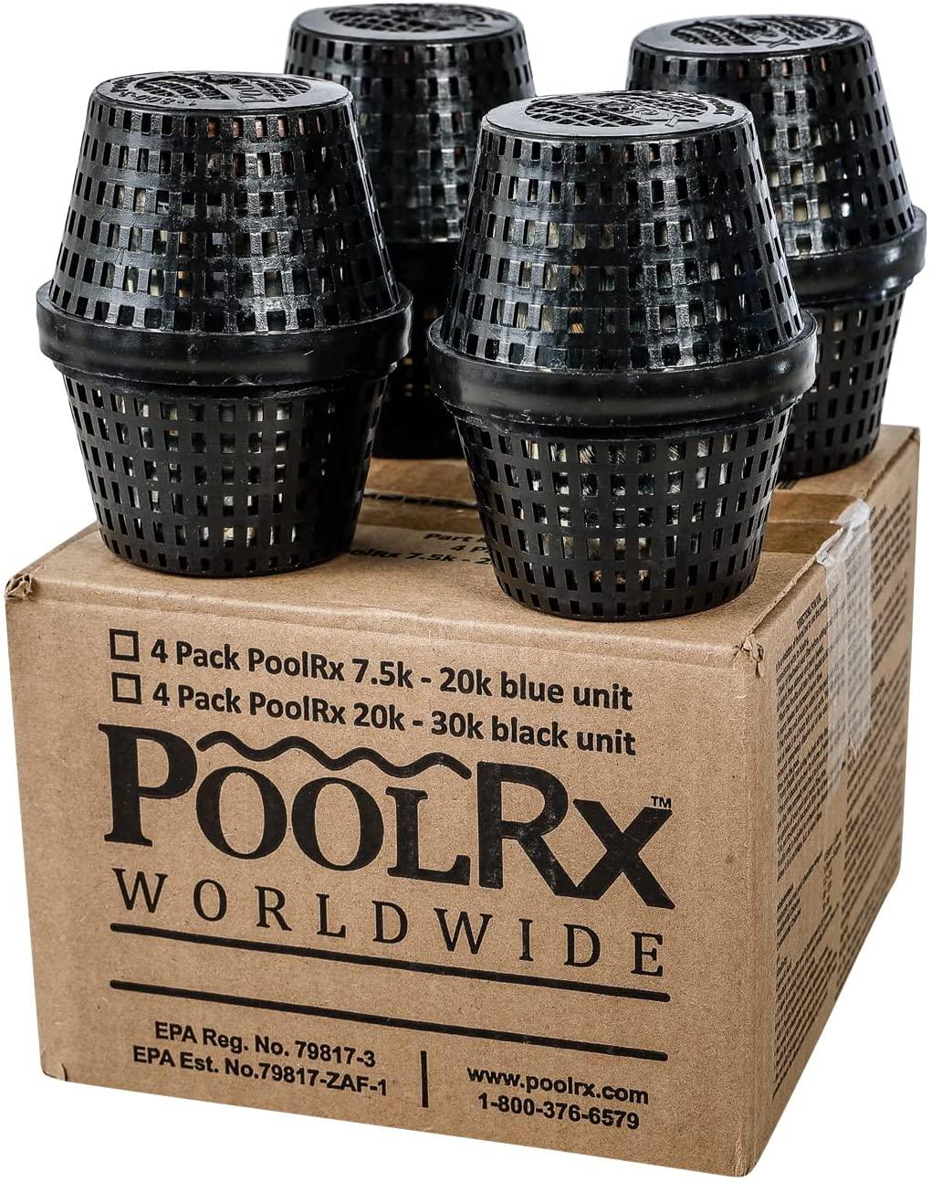 101067 Black Units Swimming-Pool-Algaecides, 4 Pack, 20,000-30,000 Gallon