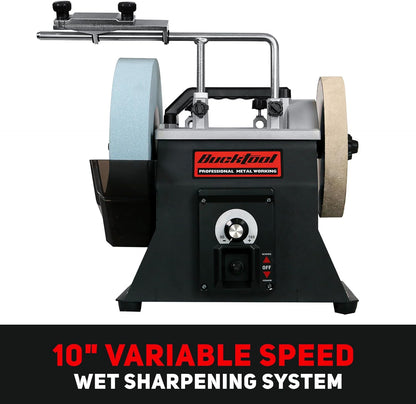 Bucktool 10 In. Wet Sharpening System, Variable Speed, SCM8103