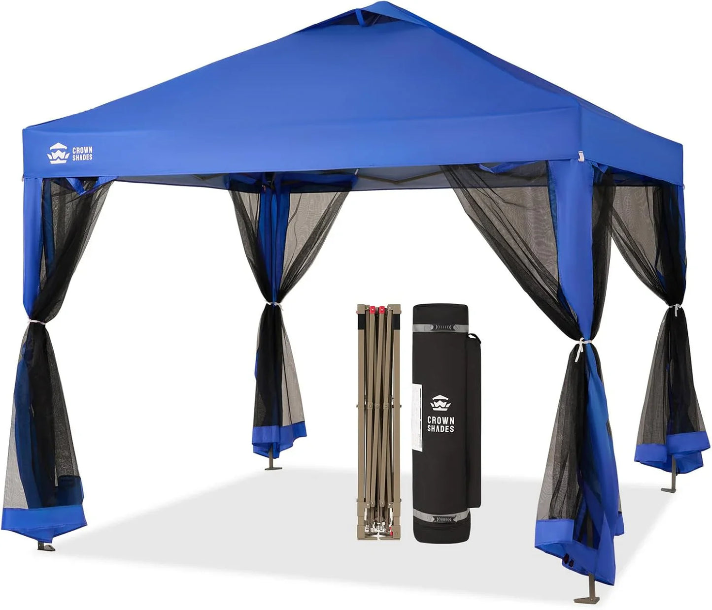 Crown Shades 13x13 Pop Up Gazebo, Canopy Tent
