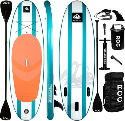 Roc Inflatable Stand-Up Paddle Board Sup Paddle Board Accessories Anti-Slip Comfortable Deck