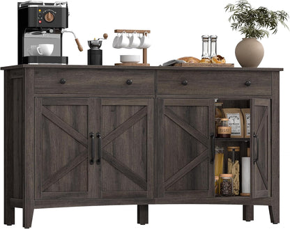 Vasagle Liry Collection- Storage Cabinet, Buffet Cabinet, Sideboard, Credenza