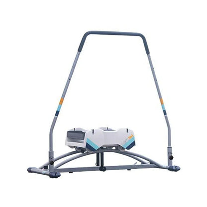 Aeroski 2.0 Ski Fitness Workout Machine With Recoil Spring Resistance Gray
