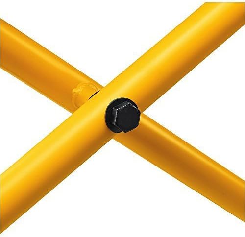Miter Saw Stand With Wheels, DWX726 Yellow
