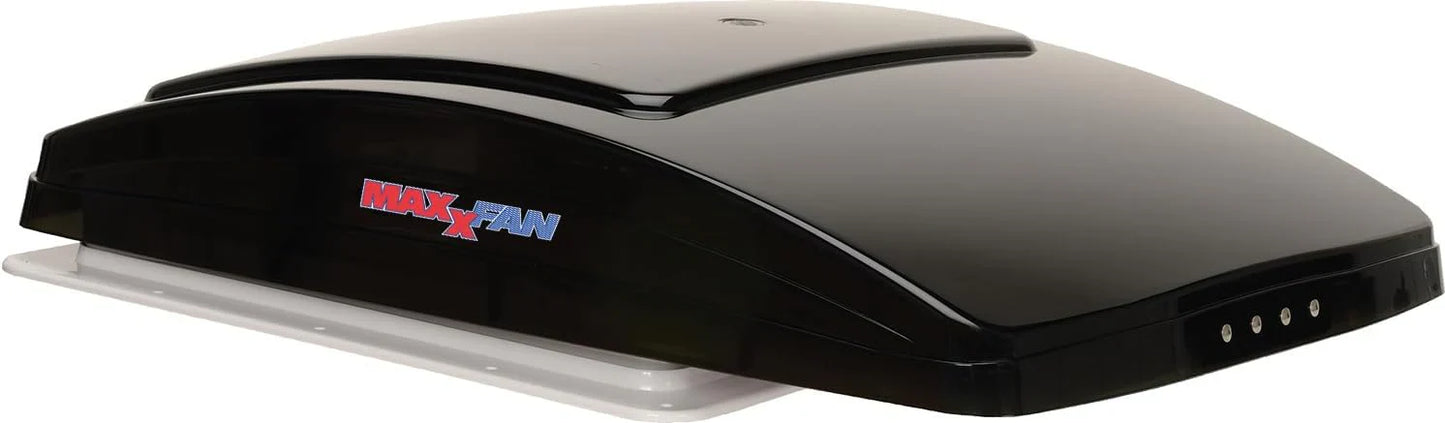 Air 00-07500K MaxxFan Deluxe With Remote- Smoke, Black