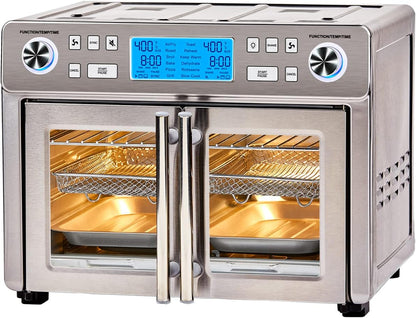 Emeril Lagasse Dual Zone 360 Air Fryer Oven Combo With French Door 25 Qt. Extra Large