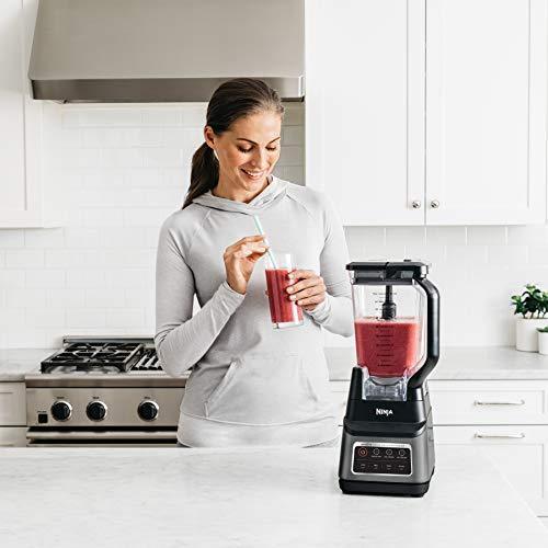 Ninja BN701 Professional Plus Blender With Auto-iQ And 64 Oz. Max Liquid Capacity Total Crushing Pitcher In Grey