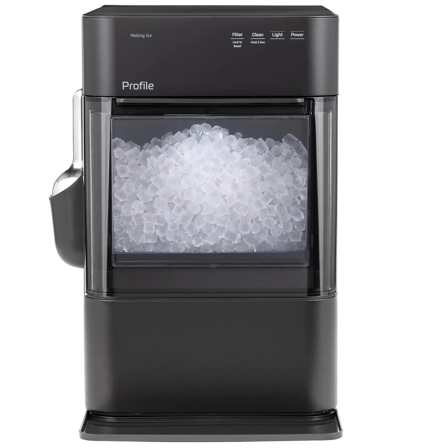 GE Profile Opal 2.0 Ultra Nugget Ice Maker With Scale Inhibiting Filter, Scoop Included, 38 Lbs In 24 Hours