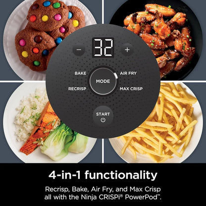 Ninja Crispi 4-in-1 Portable Glass Air Fryer Cooking System