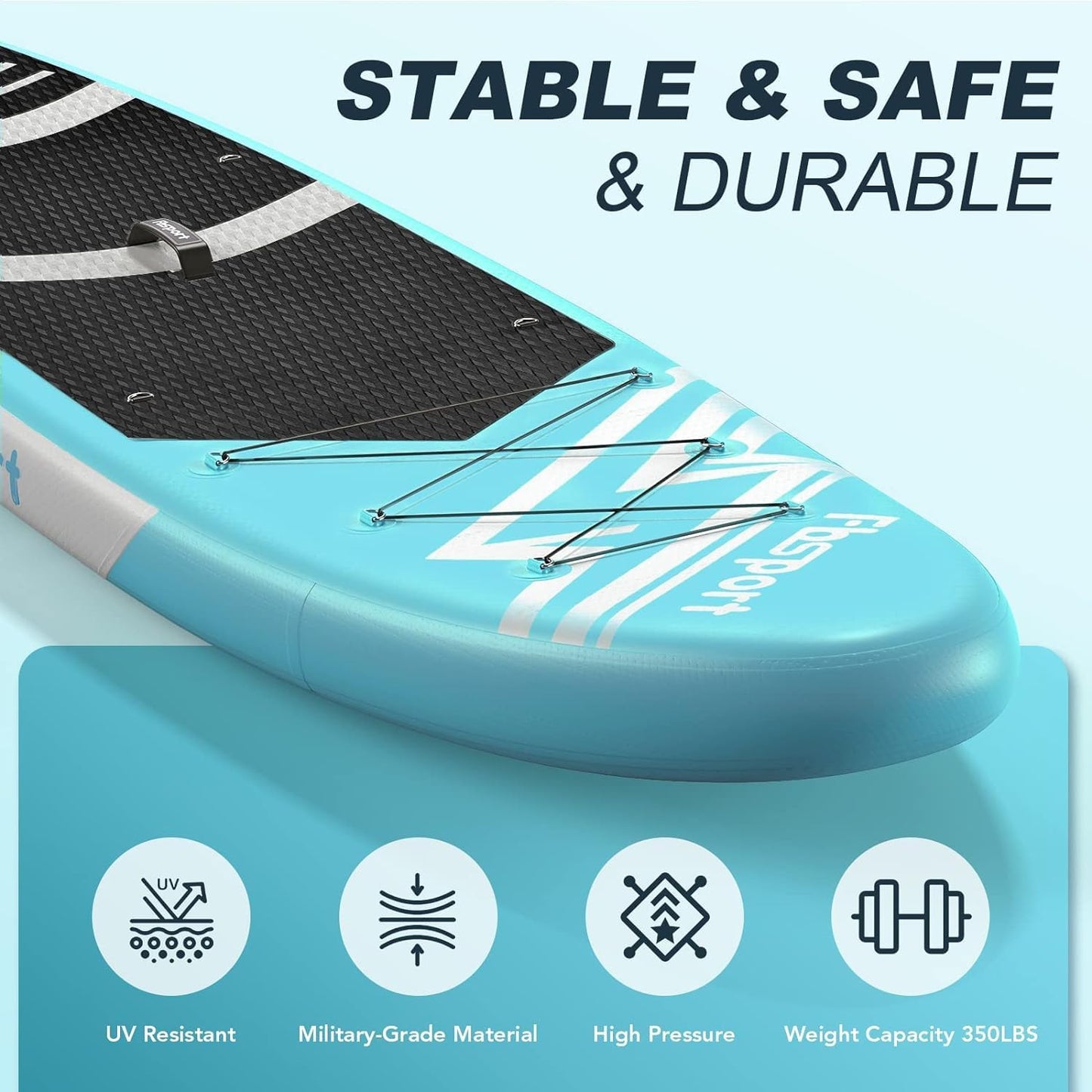 Premium Stand Up Paddle Board Yoga Board With Sup Accessories And Carry Bag