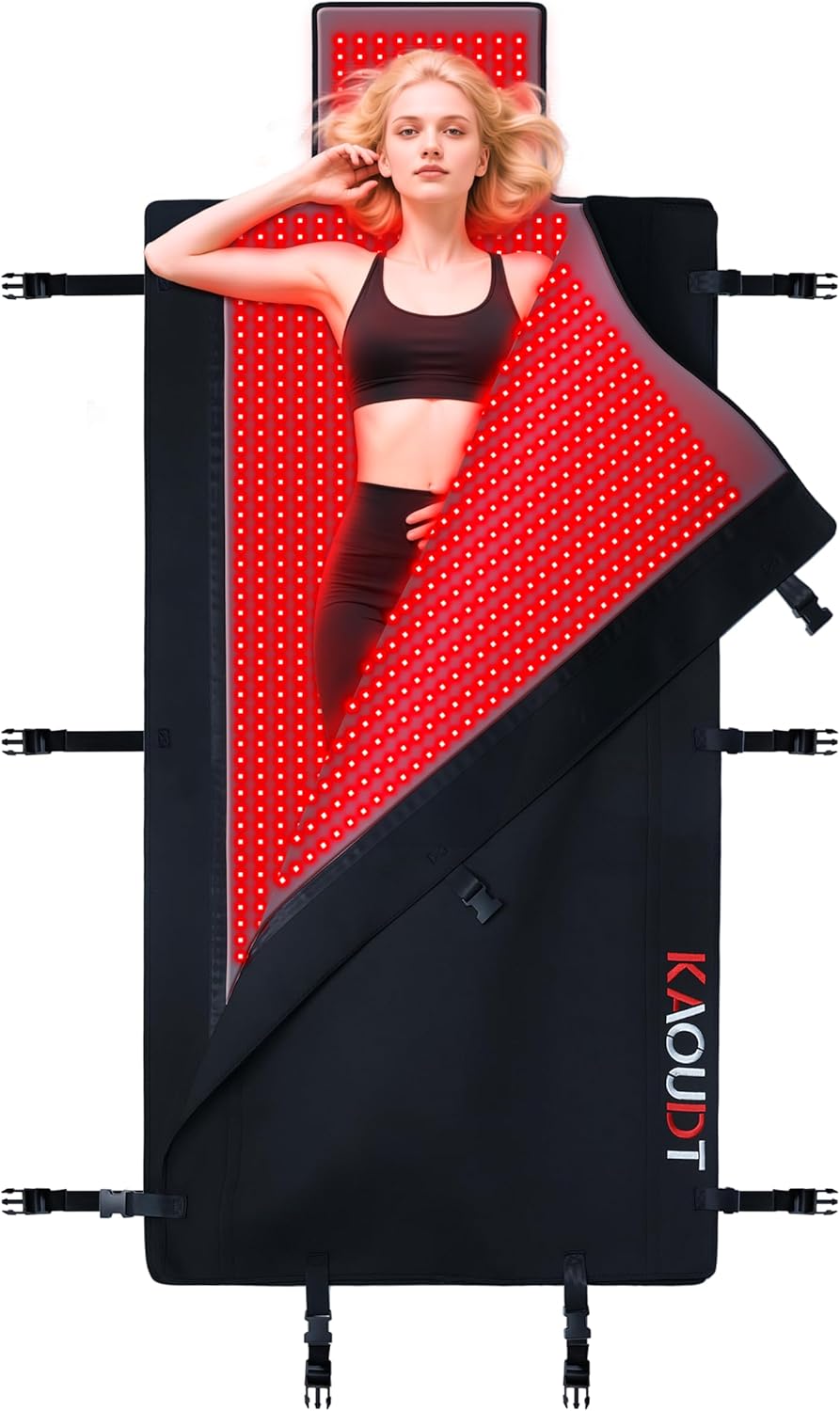 Red Light Therapy Mat, Medical-Grade TPU, 2570 LEDs, 73 In. x 33 In