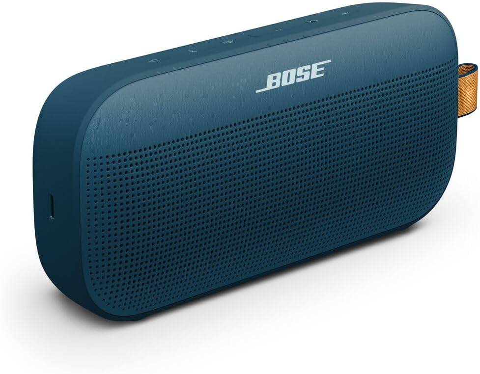 Bose SoundLink Flex Portable Bluetooth Speaker, 2nd Gen, Portable Outdoor Speaker With Hi-Fi Audio, Up To 12 Hours Battery Life