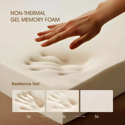 Queen Mattress, 12 In. Cooling Gel Memory Foam Mattress, Cool Sleep, Pressure Relief With Medium Firm Support, Improves Sleep