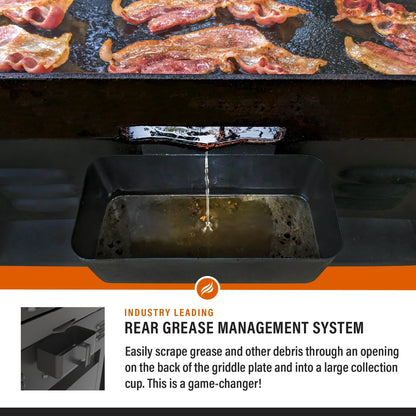 Blackstone 4-Burner 36 In. Propane Griddle With Air Fryer And Hood
